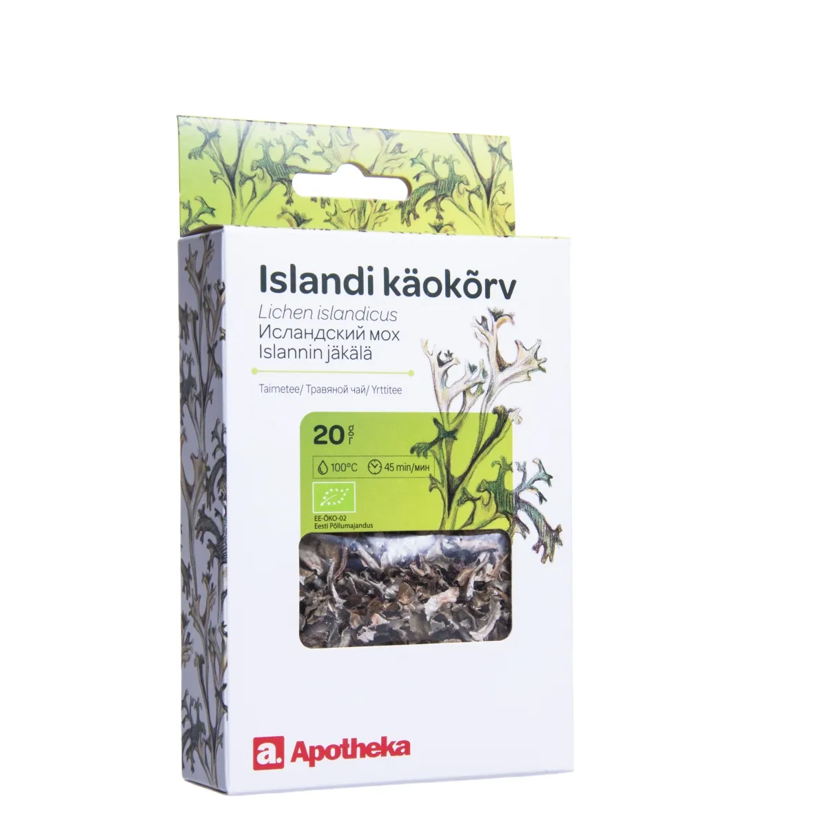 A. TEE ISLANDI KÄOKÕRV 20G (KARP) - Tootepilt