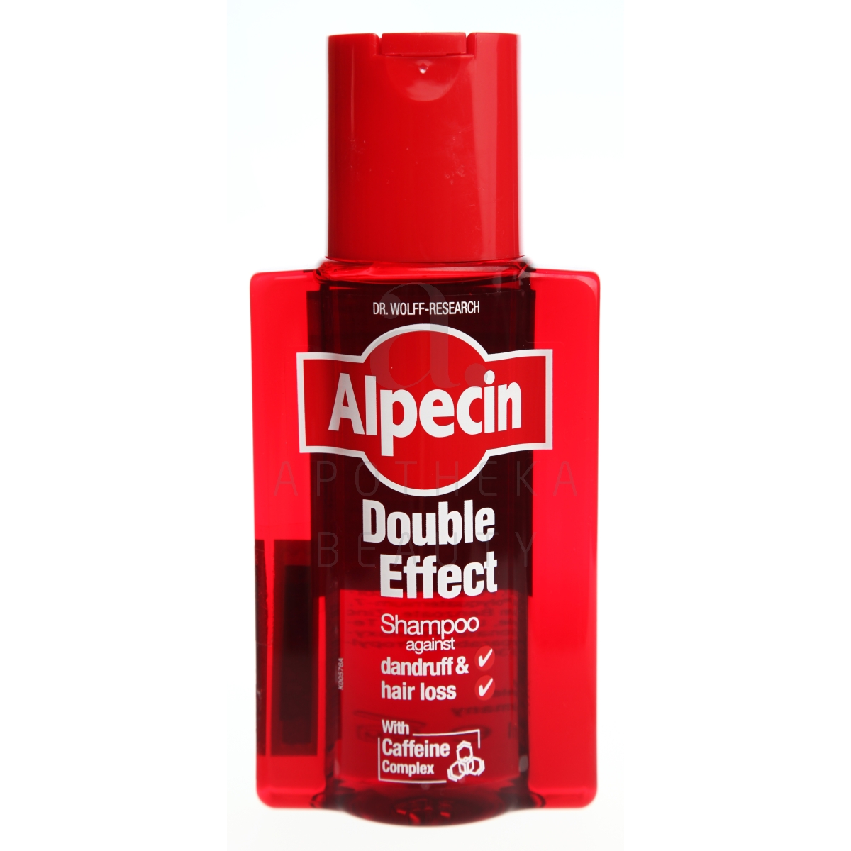 ALPECIN DOUBLE-EFFECT CAFFEINE SHAMPOON 200ML - Tootepilt