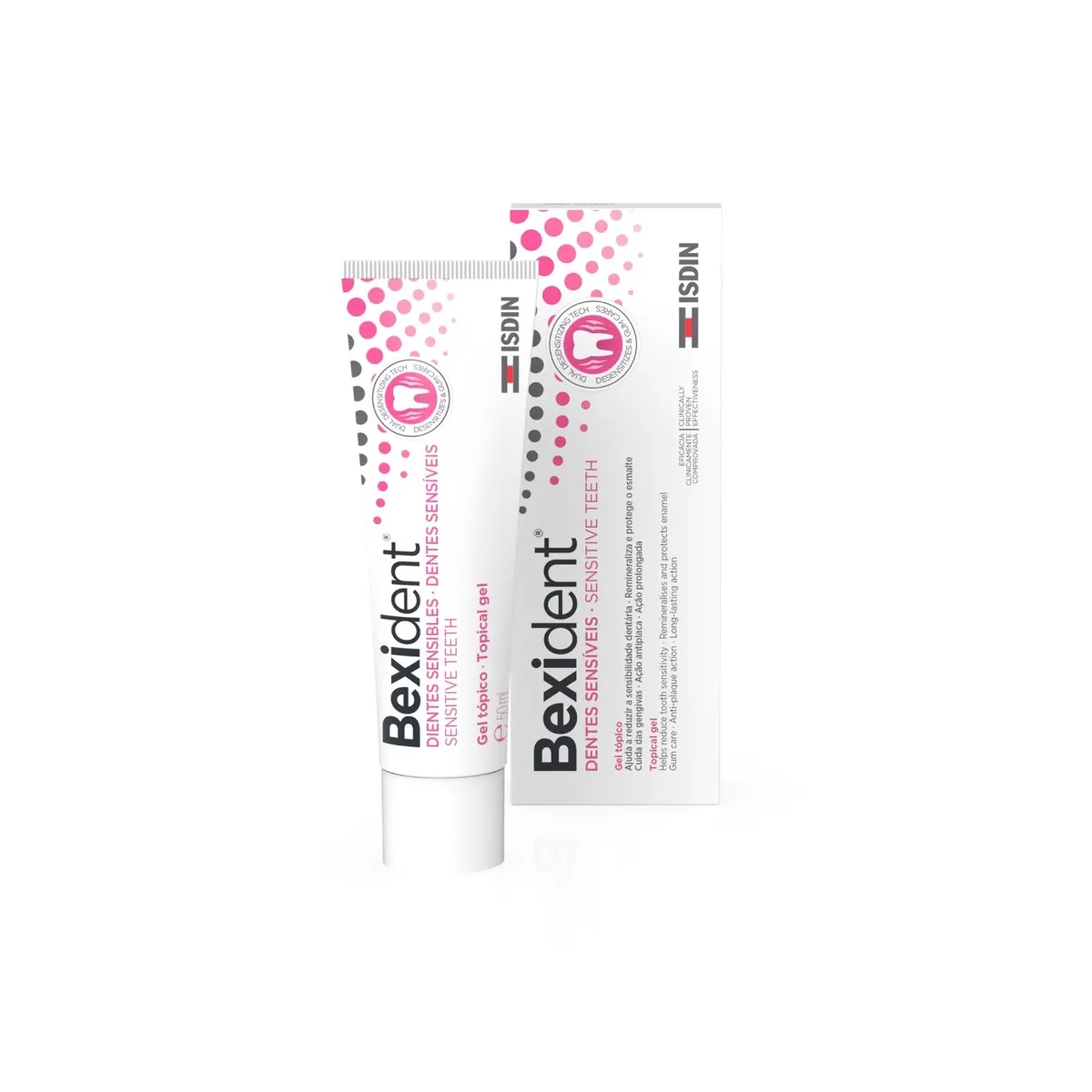 ISDIN BEXIDENT HAMBAGEEL TUNDLIKELE HAMMASTELE 50ML - Tootepilt