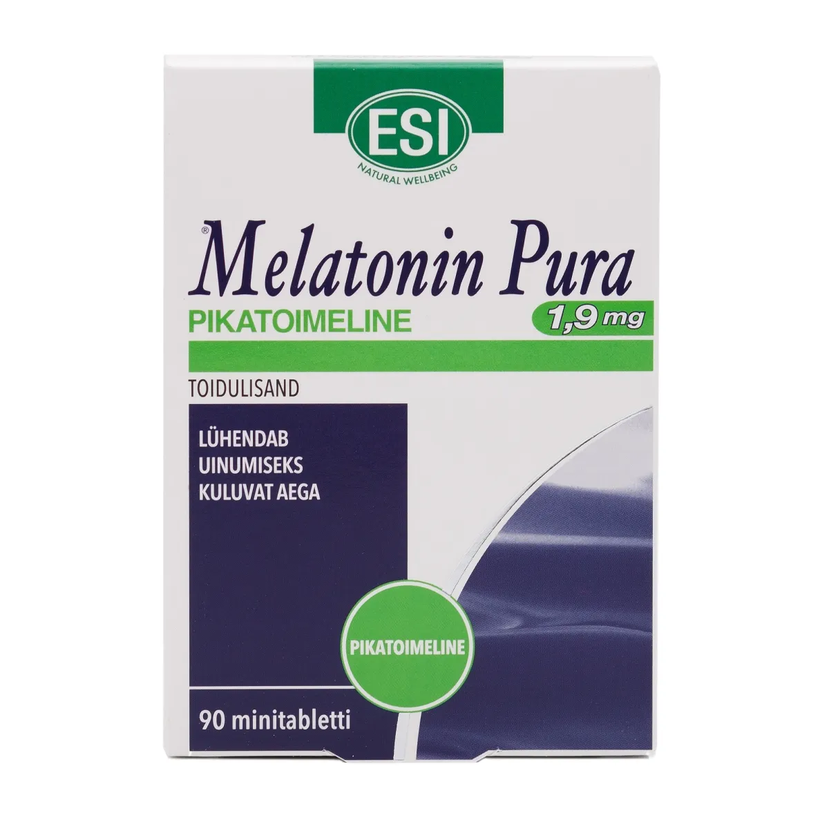 MELATONIIN ESI PIKATOIMELINE MINITABLETT 1,9MG N90 - Tootepilt
