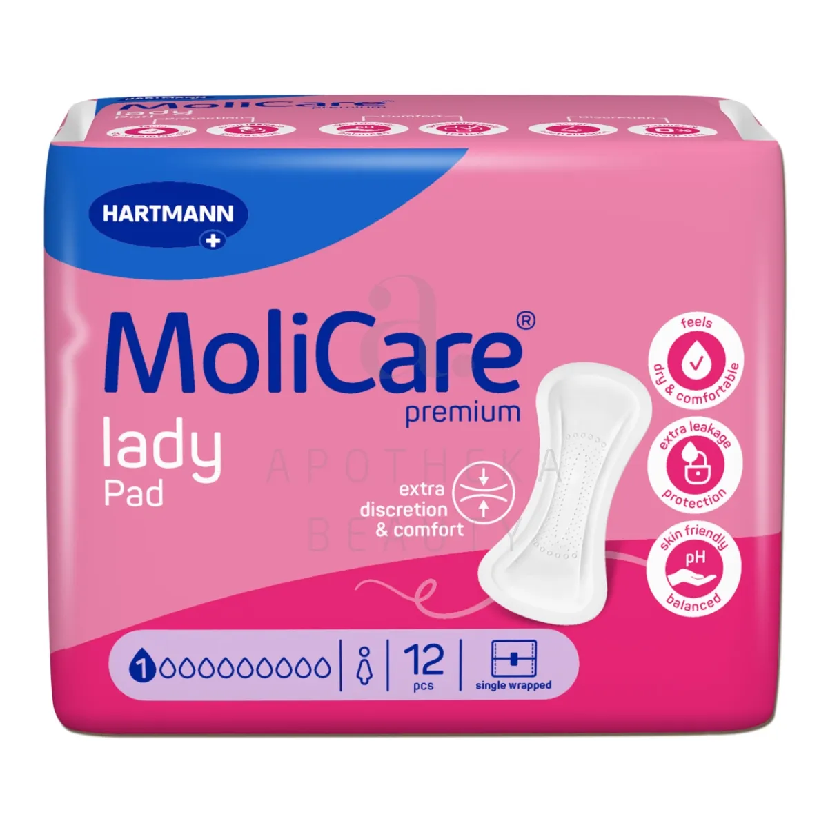 MOLICARE PAD LADY 1 TILK N12 - Tootepilt