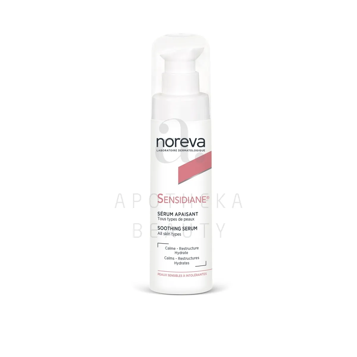 NOREVA SENSIDIANE NÄOSEERUM ÄRRITUNUD NAHALE 30ML - Tootepilt