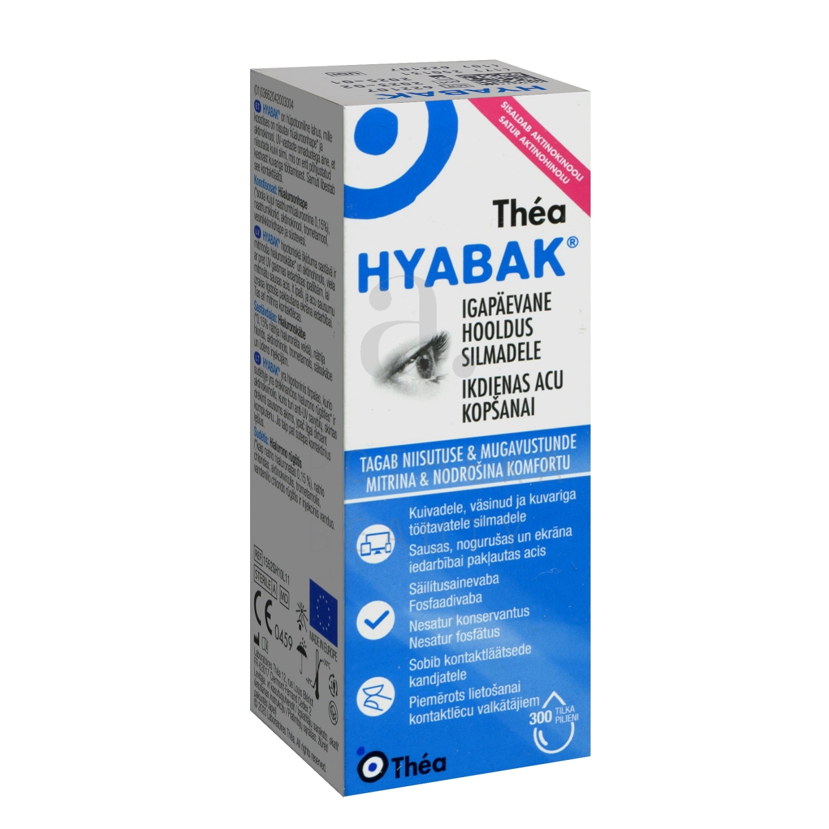Hyabak niisutavad silmatilgad - Tootepilt