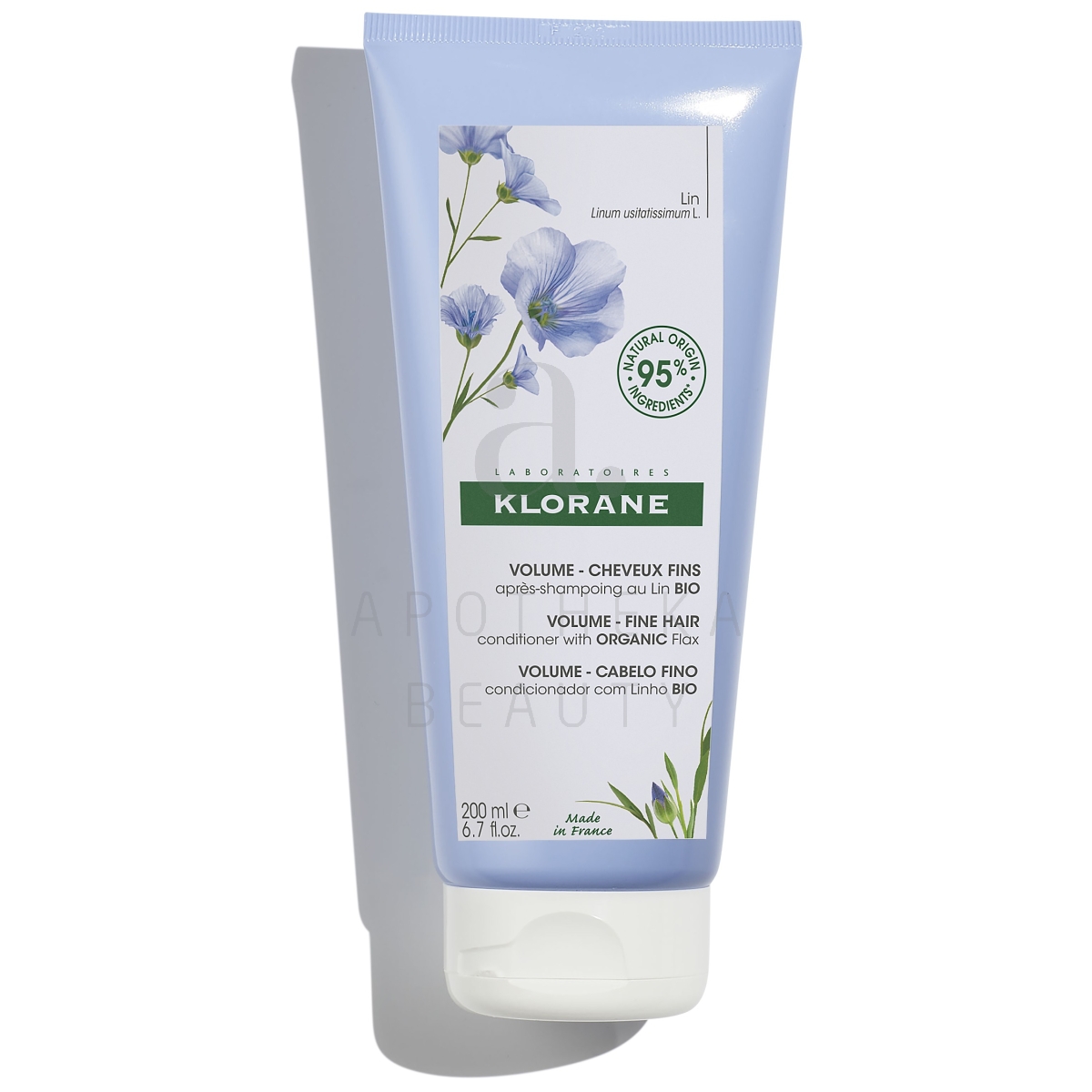 KLORANE JUUKSEPALSAM LINAEKSTRAKTIGA 200ML UUS - Tootepilt