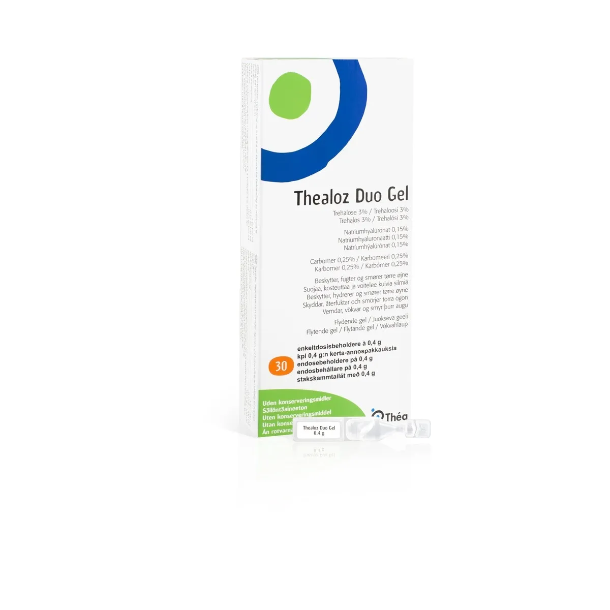 THEALOZ DUO GEEL 0,4G N30 - Tootepilt