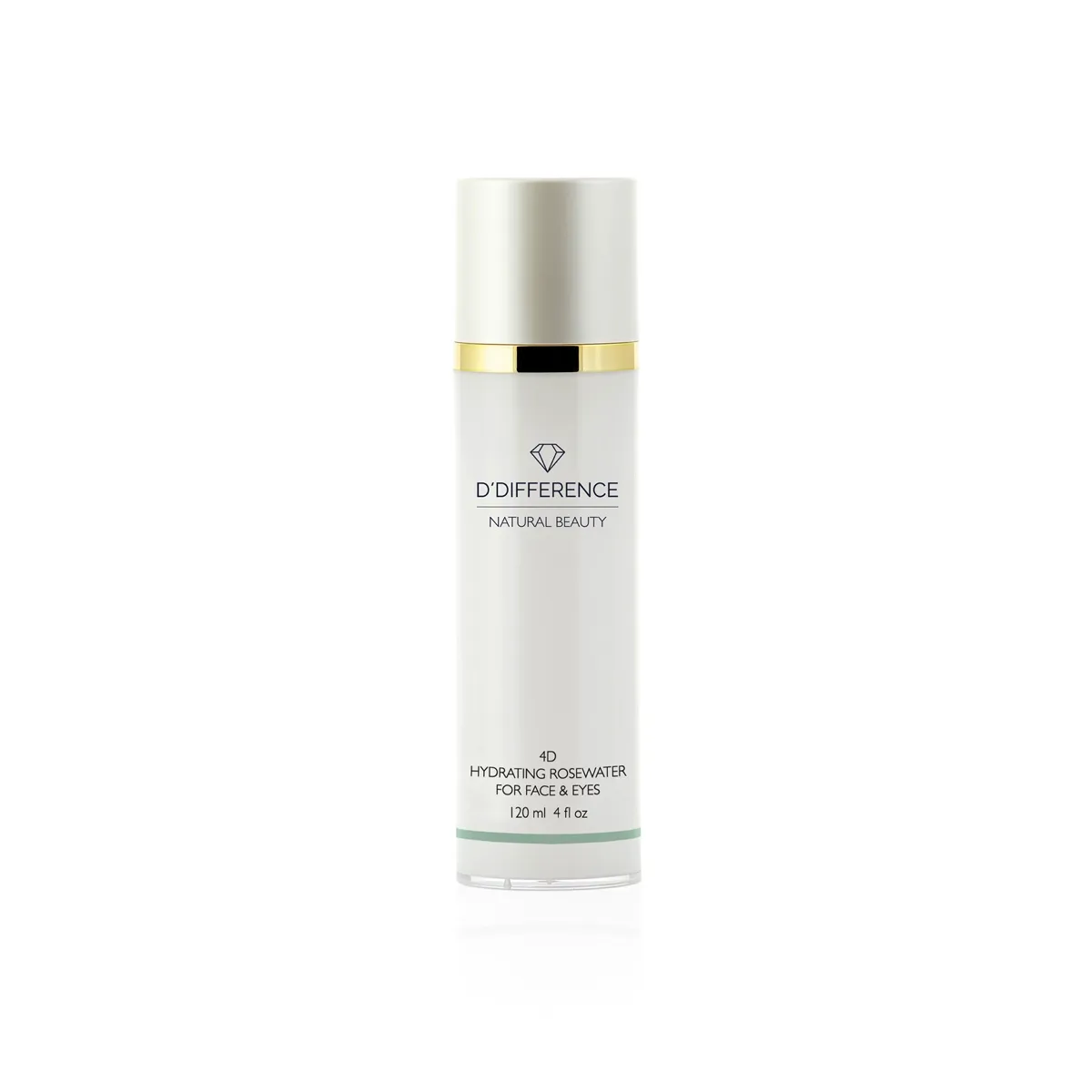 D`DIFFERENCE NATURAL BEAUTY 4D NÄO ROOSIVESI NIISUTAV 120ML - Tootepilt 1