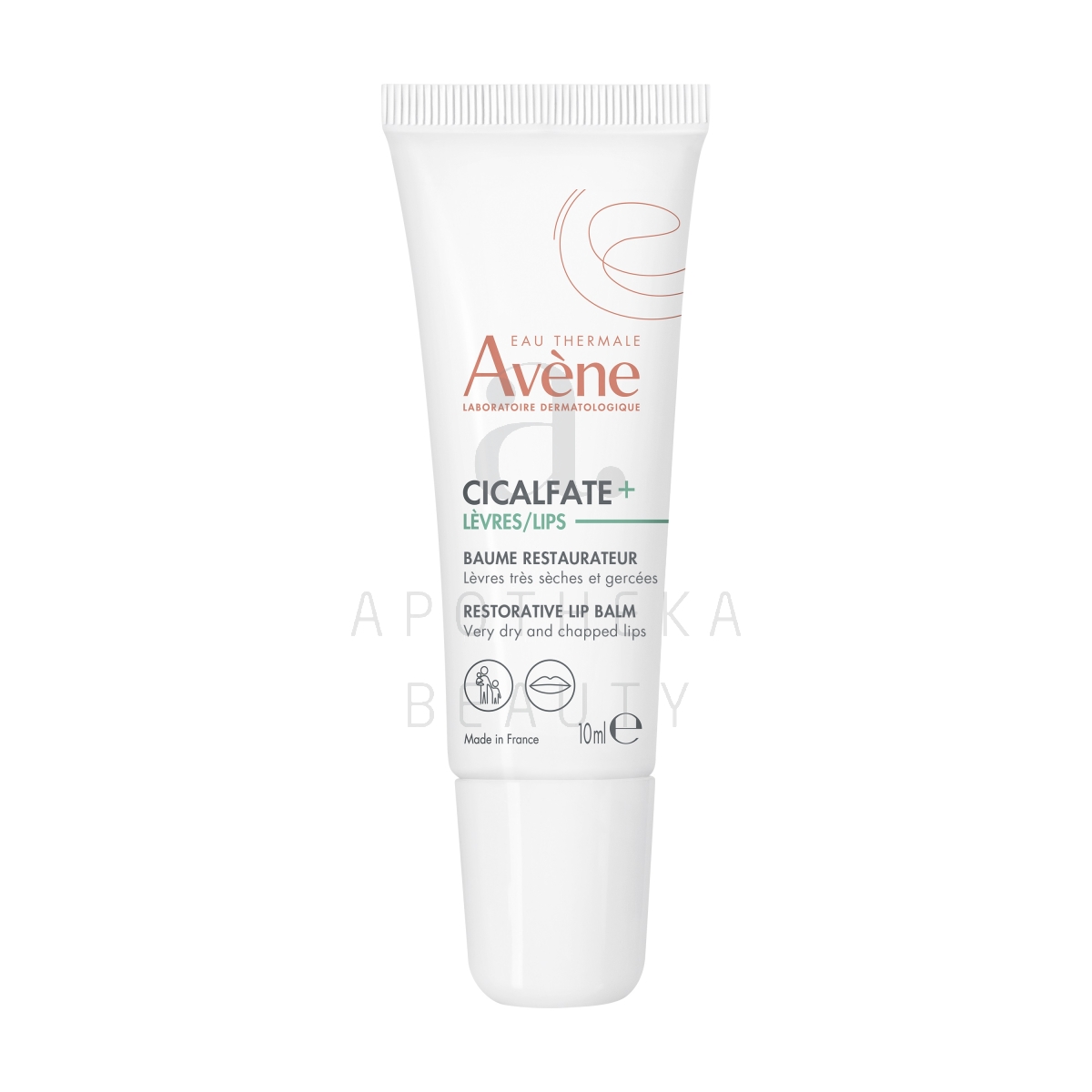 AVENE CICALFATE+ HUULEPALSAM TAASTAV 10ML - Tootepilt 1