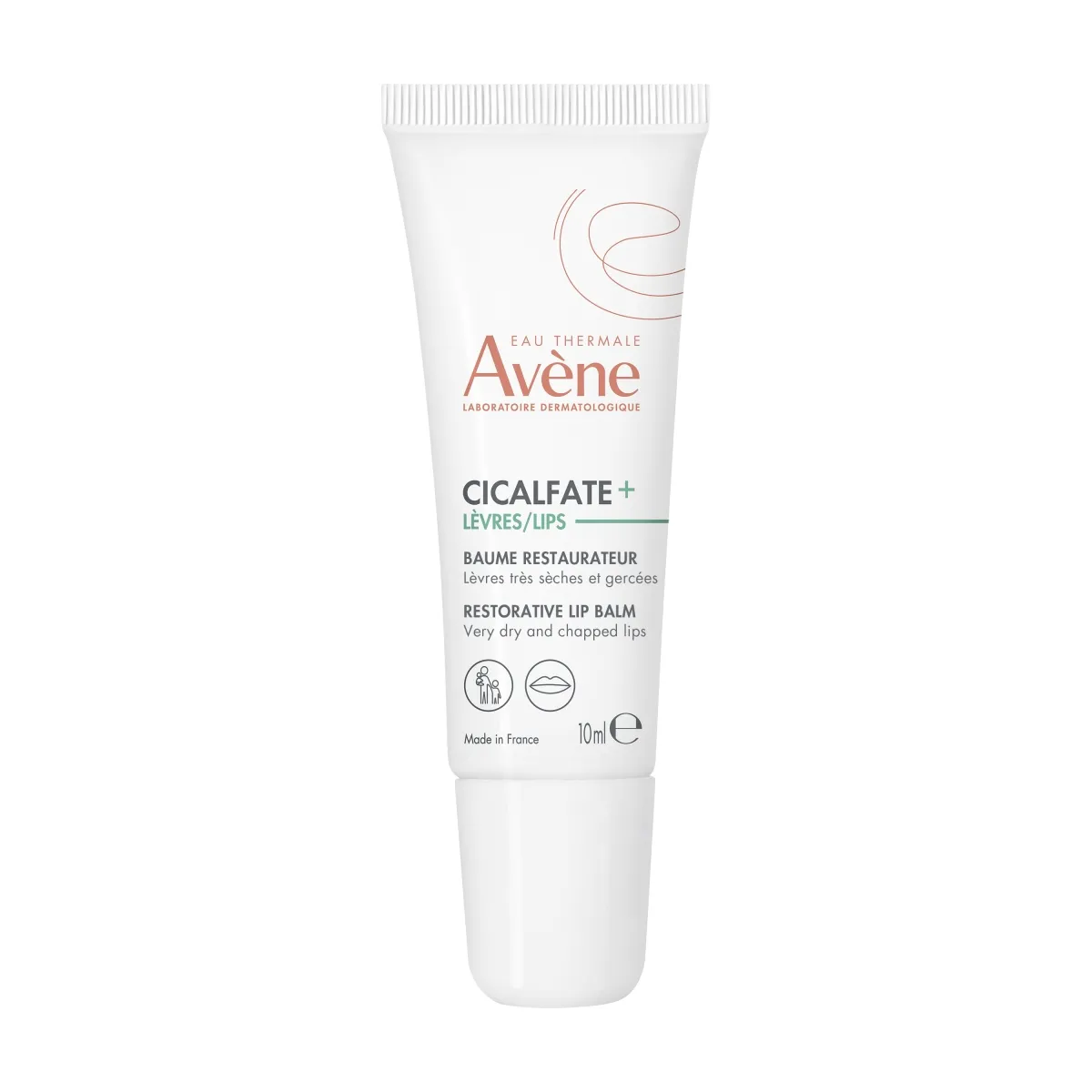 AVENE CICALFATE+ HUULEPALSAM TAASTAV 10ML - Tootepilt