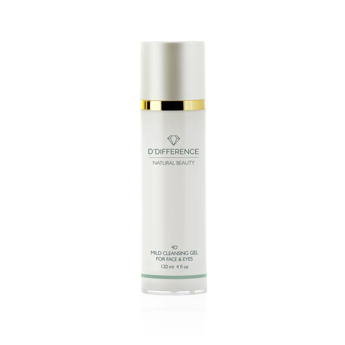D`DIFFERENCE NATURAL BEAUTY 4D PUHASTUSGEEL NÄOLE 120ML - Tootepilt