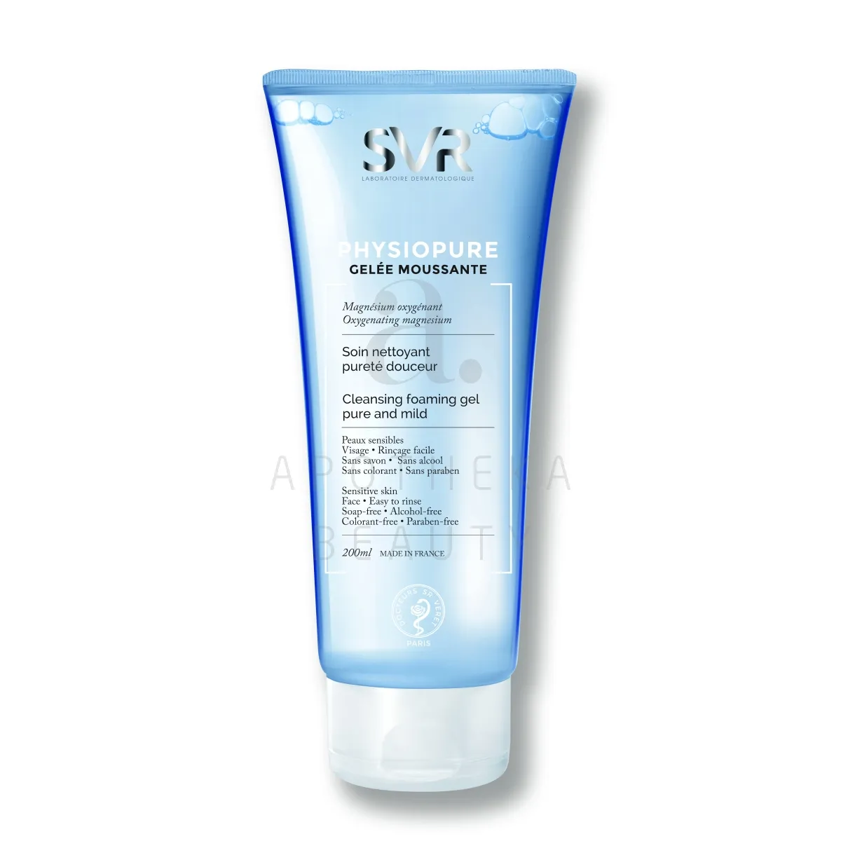 SVR PHYSIOPURE PUHASTUSGEEL NÄOLE 200ML - Tootepilt