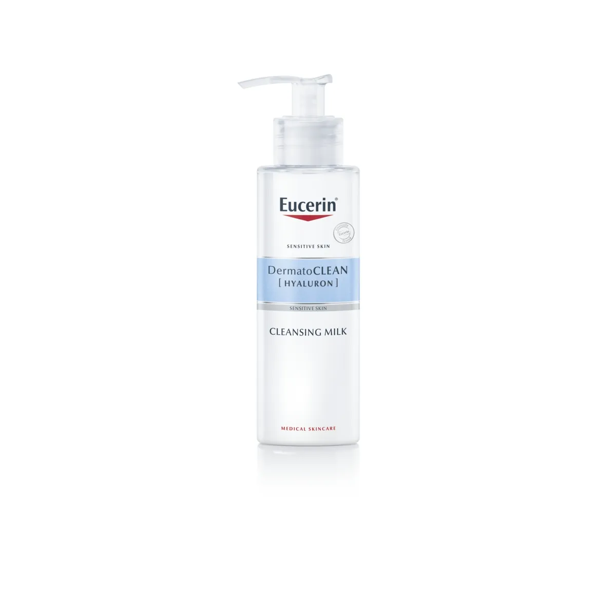 EUCERIN DERMATOCLEAN NÄOPUHASTUSPIIM TUNDLIKULE NAHALE 200ML - Tootepilt