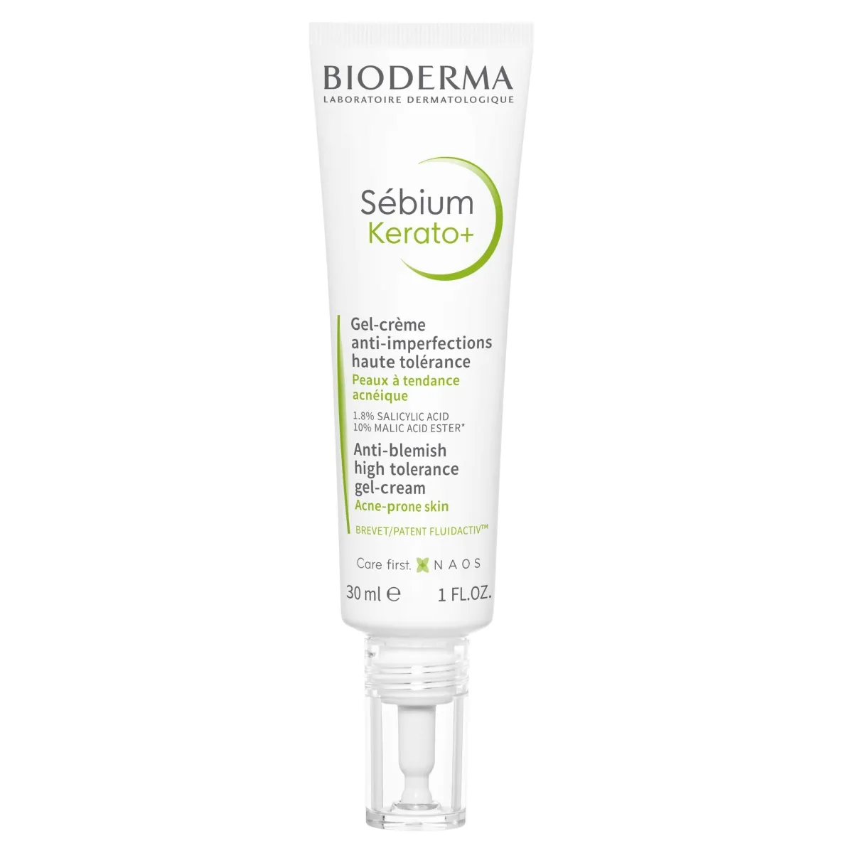 BIODERMA SEBIUM KERATO+ GEELKREEM AKNELISELE NAHALE 30ML - Tootepilt