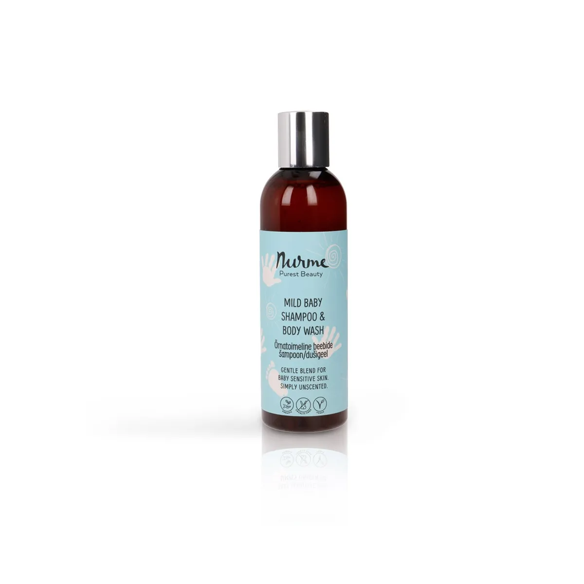 NURME SHAMPOON/DUSHIGEEL ÕRNATOIMELINE BEEBIDE 200ML - Tootepilt