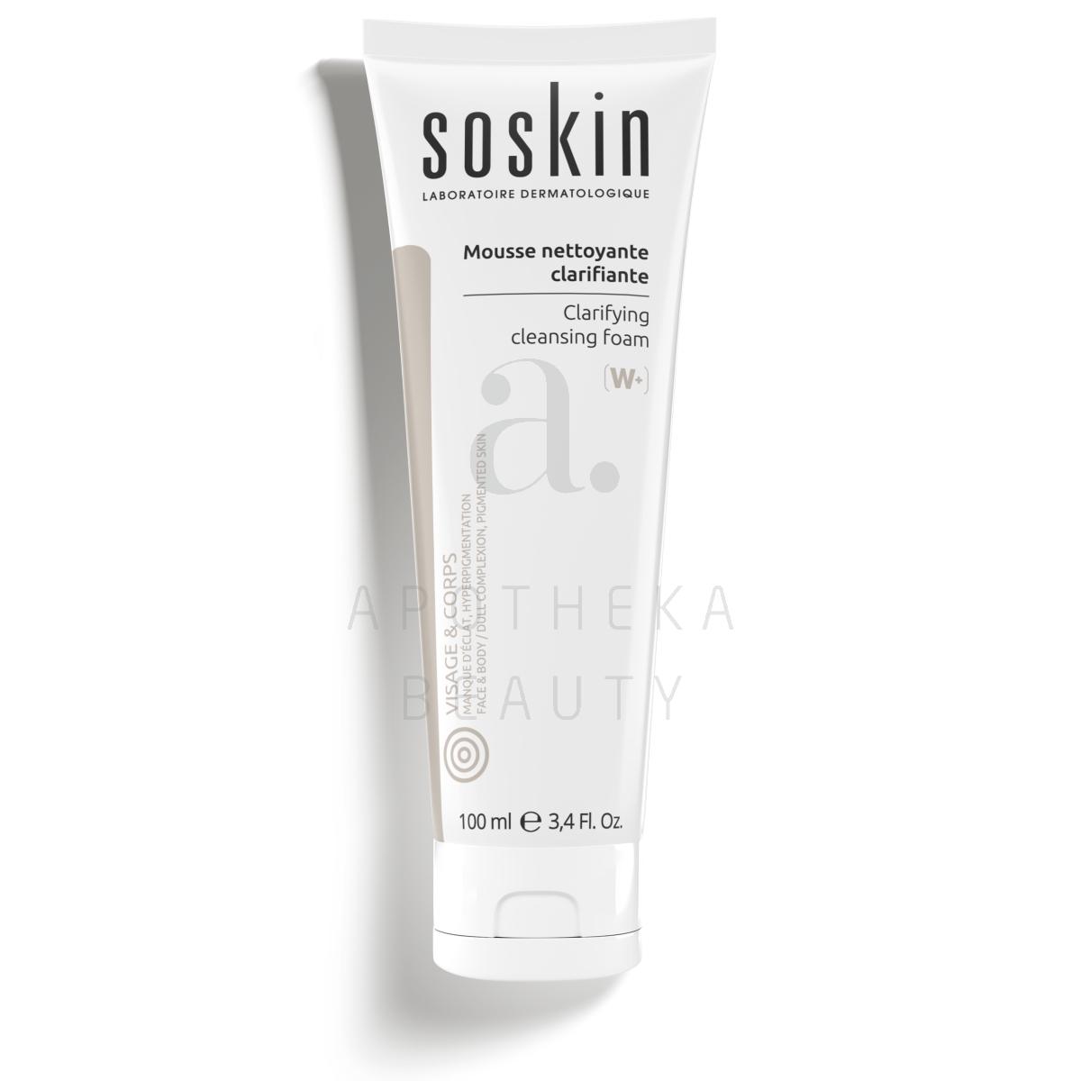 SOSKIN PARIS PUHASTUSVAHT TUHMILE NAHALE 100ML - Tootepilt