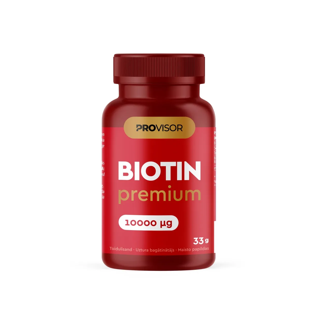PROVISOR BIOTIN PREMIUM 10000 μg N60 - Tootepilt