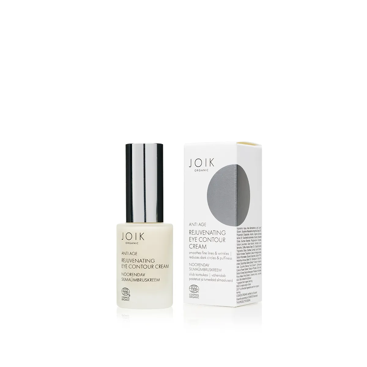 JOIK ORGANIC SILMAÜMBRUSKREEM NOORENDAV 15ML - Tootepilt 1