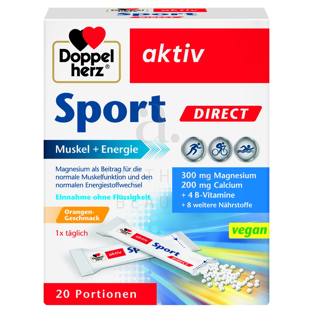 DOPPELHERZ AKTIV SPORT DIRECT N20 - Tootepilt