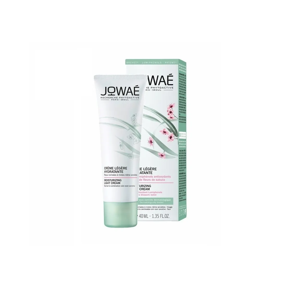 JOWAÉ NÄOKREEM KERGE JA NIISUTAV 40ML - Tootepilt 1