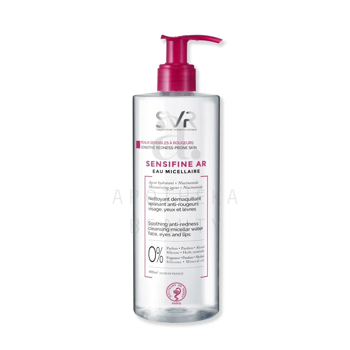 SVR SENSIFINE AR MITSELLAARVESI PUNETAVALE NAHALE 400ML - Tootepilt