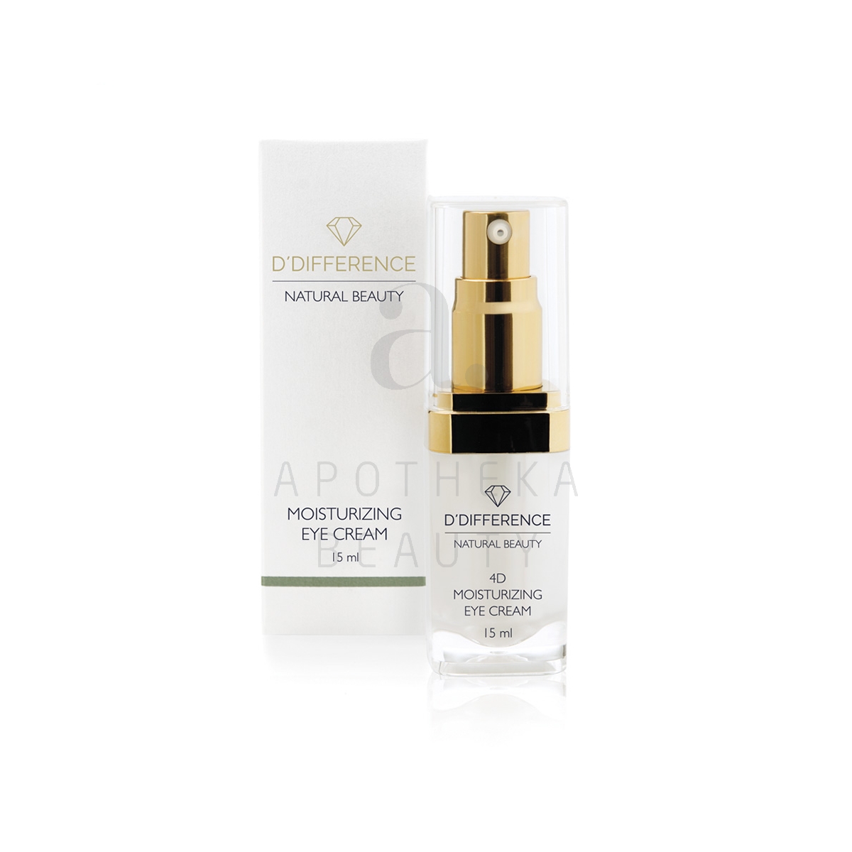 D`DIFFERENCE NATURAL BEAUTY 4D SILMAKREEM NIISUTAV 15ML - Tootepilt