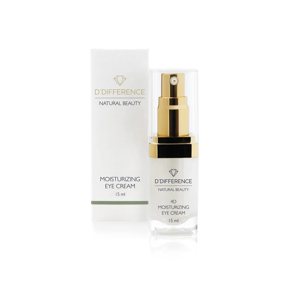 D`DIFFERENCE NATURAL BEAUTY 4D SILMAKREEM NIISUTAV 15ML - Tootepilt