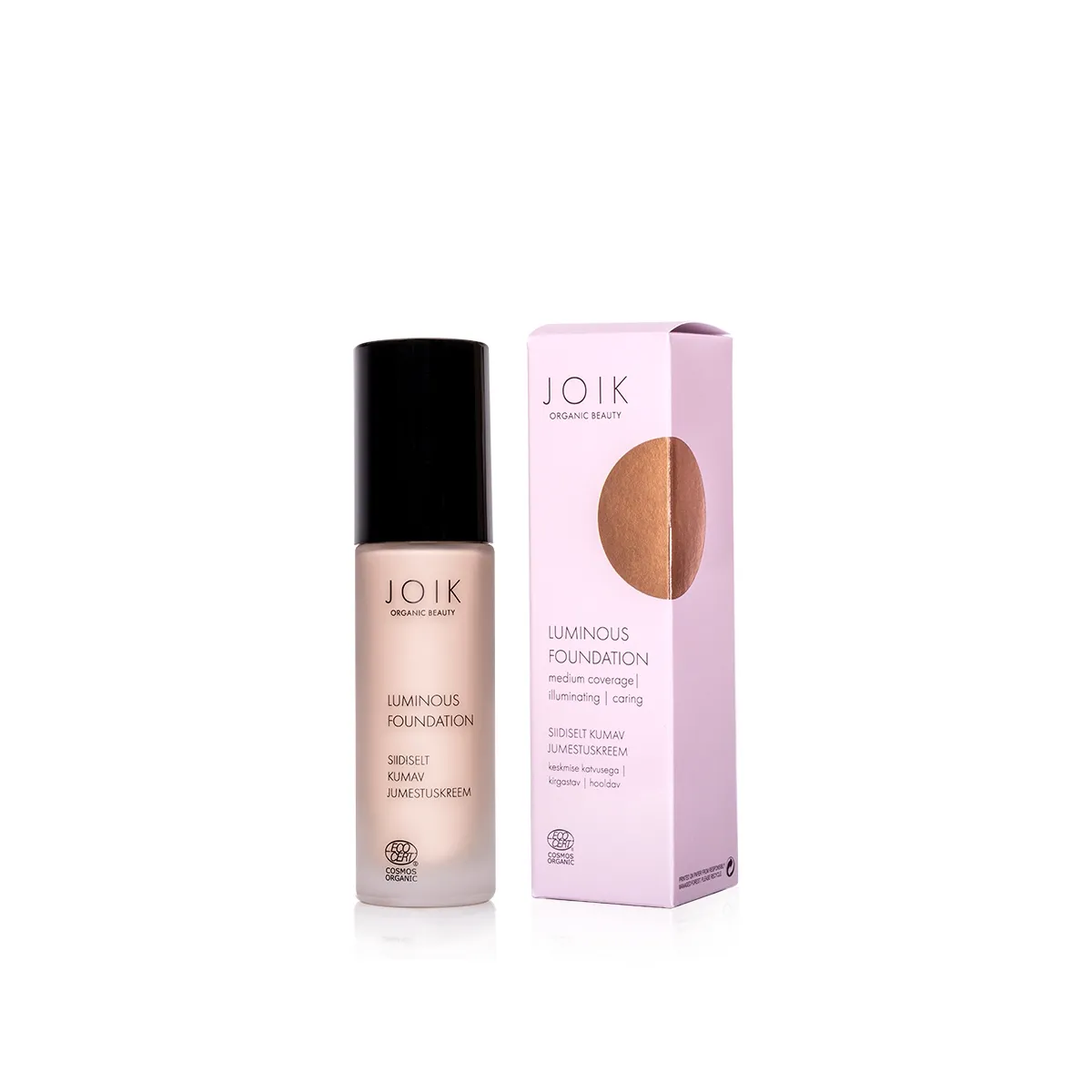 JOIK ORGANIC JUMESTUSKREEM SIIDISELT KUMAV 02 SAND 30ML - Tootepilt 1