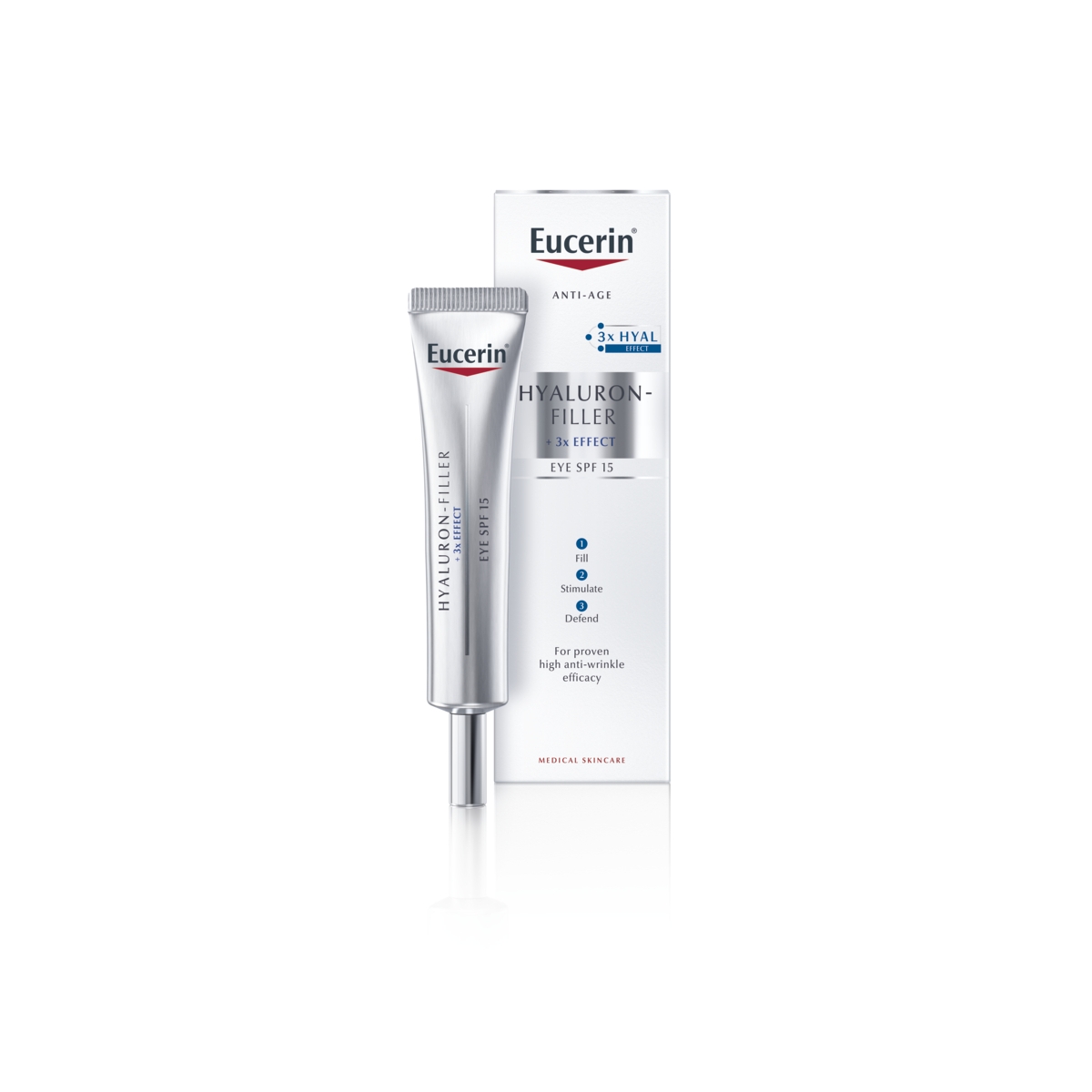 EUCERIN HYALURON-FILLER SILMAÜMBRUSKREEM 15ML - Tootepilt