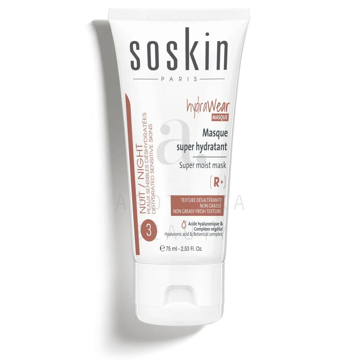 SOSKIN PARIS NÄOMASK NIISUTAV 75ML - Tootepilt