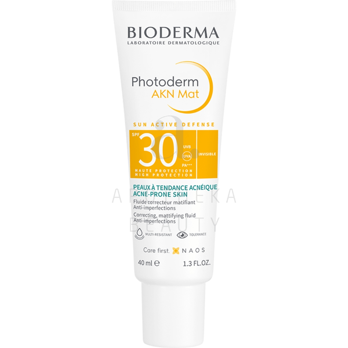 BIODERMA PHOTODERM AKN MAT PÄIKESEKAITSEKREEM SPF30 40ML - Tootepilt