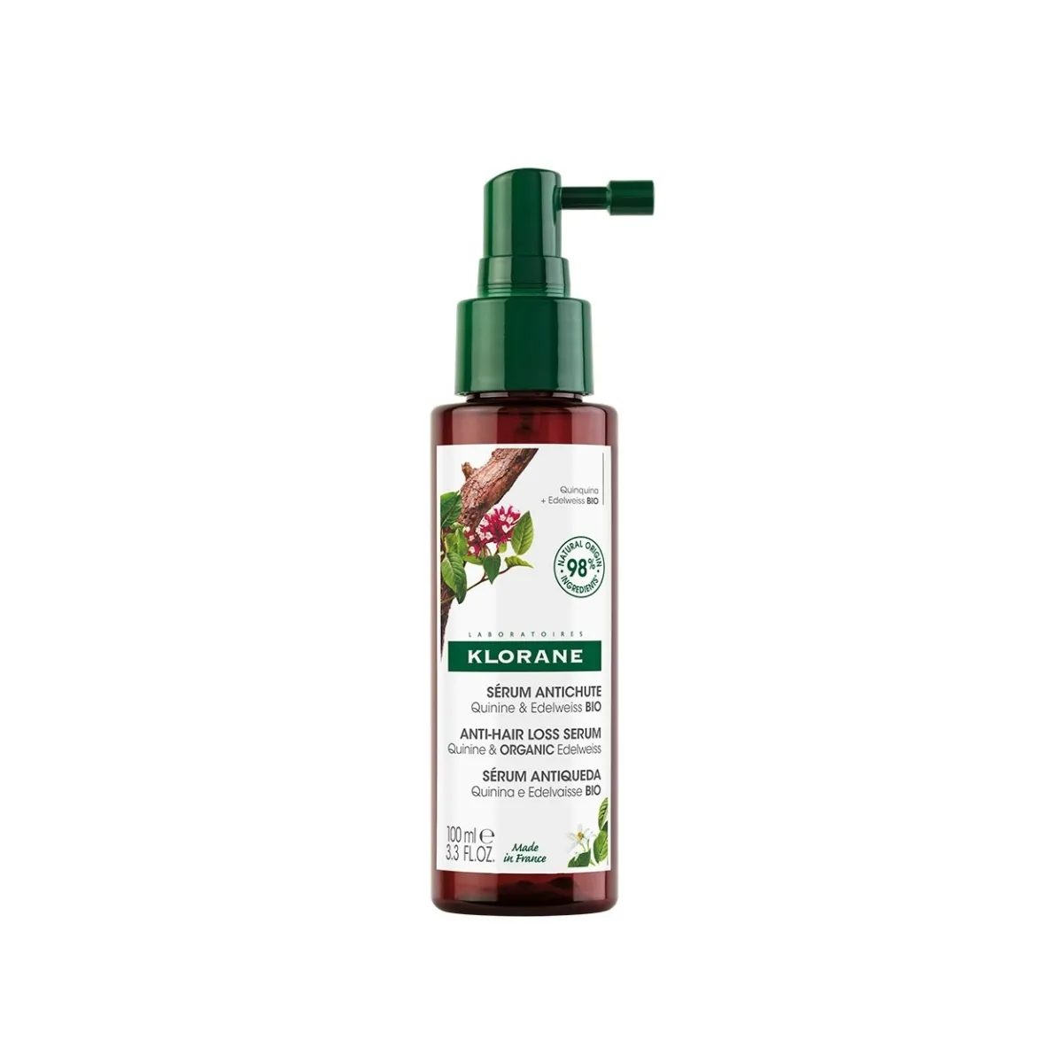 KLORANE JUUKSESEERUM VÄLJALANGEMISVASTANE 100ML - Tootepilt 1