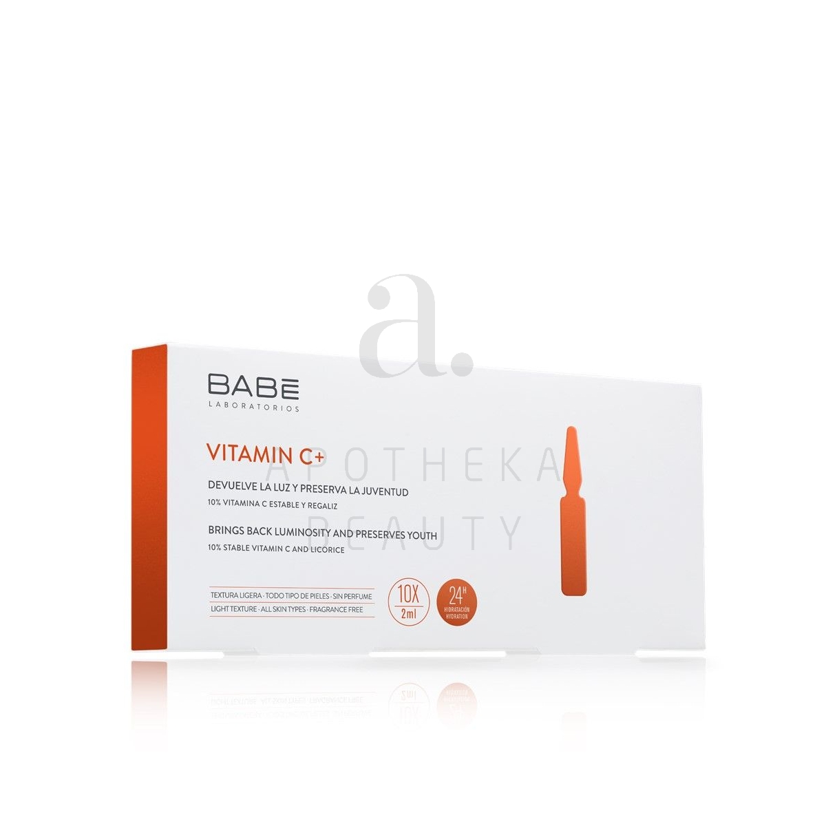 BABE VITAMIN C+ AMPULLID SÄRA ANDVAD 2ML N10 - Tootepilt 1