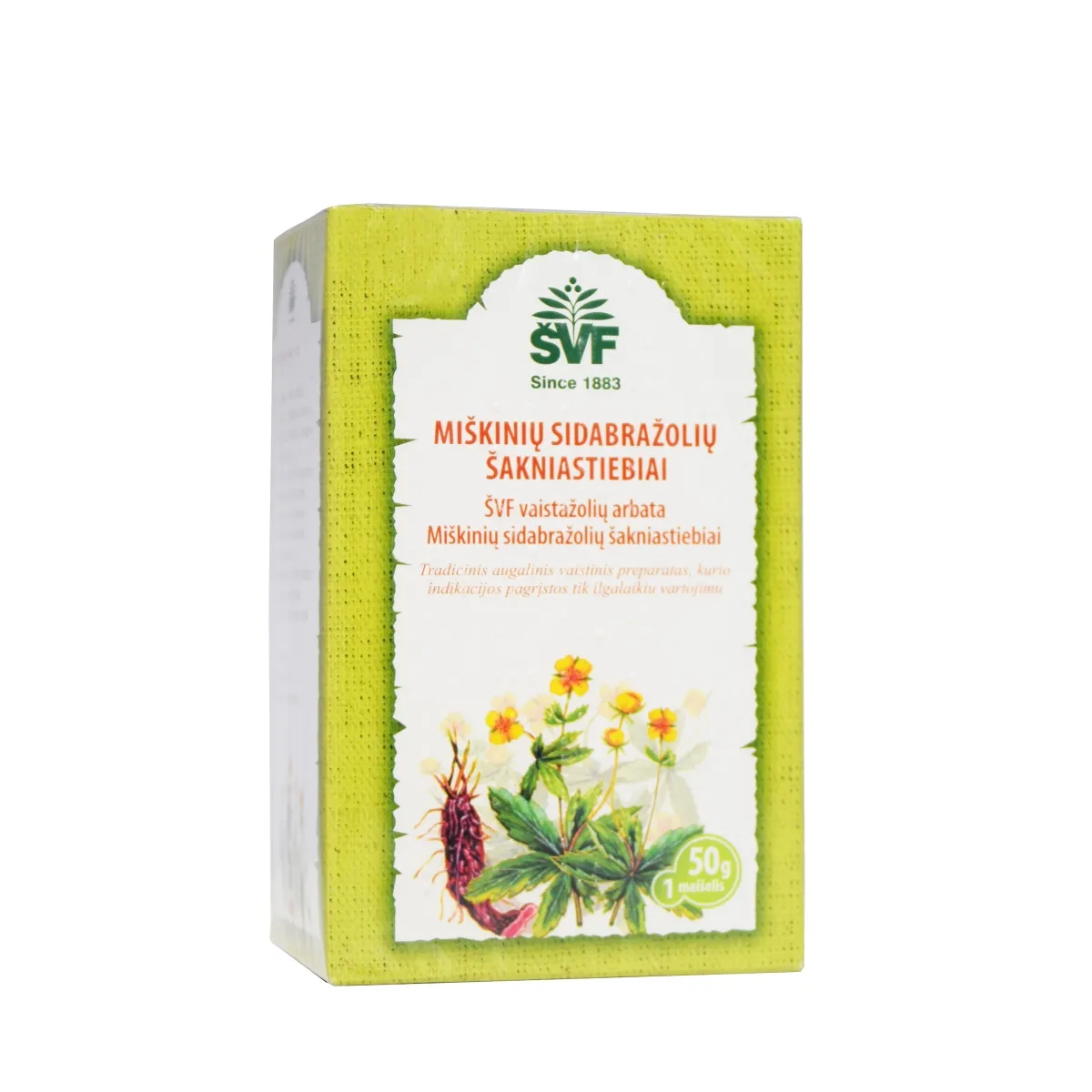 TEDREMARANA JUURIKAS (TORMENTILLAE RHIZOMA) 50G - Tootepilt