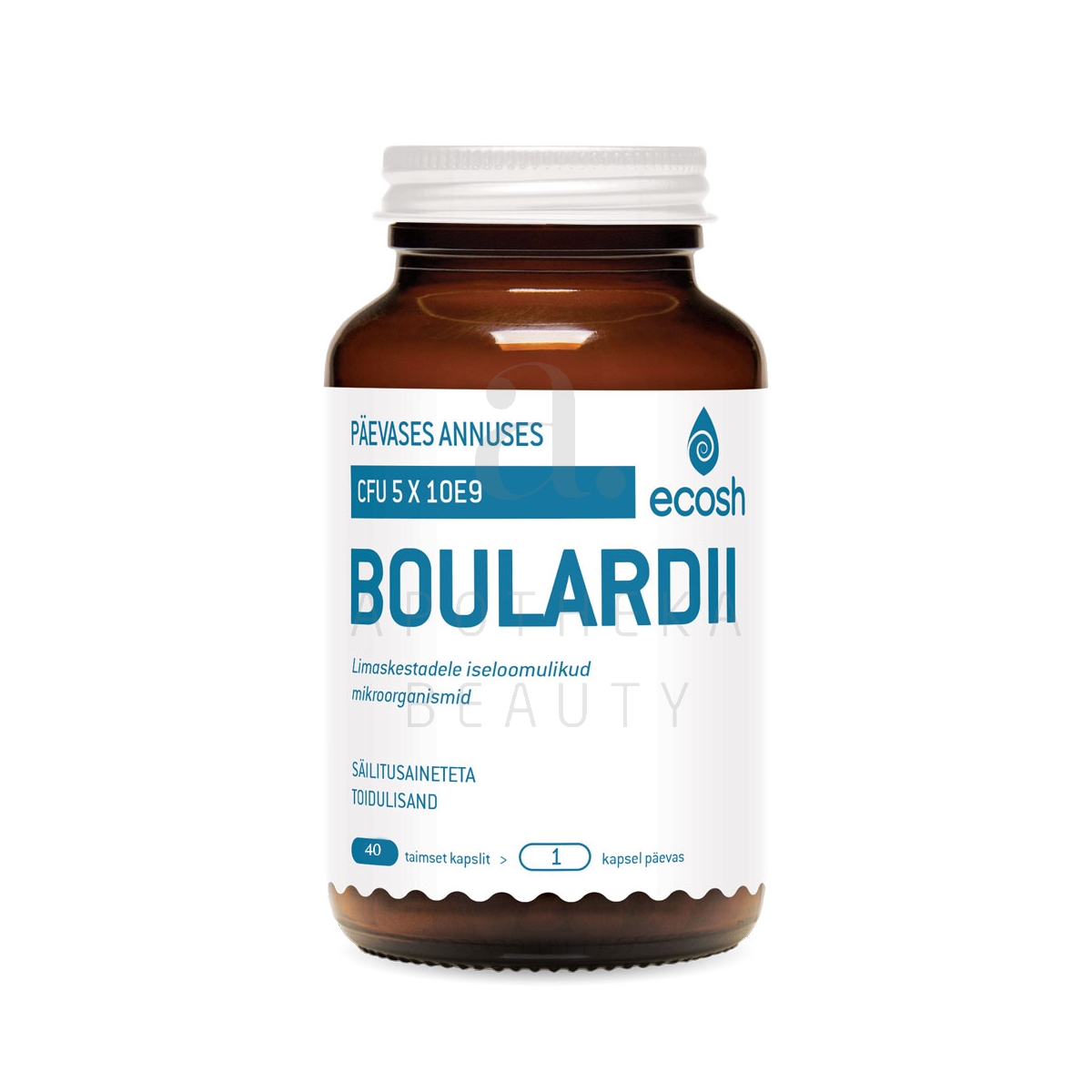 ECOSH BOULARDII KAPSLID 250MG N40 - Tootepilt