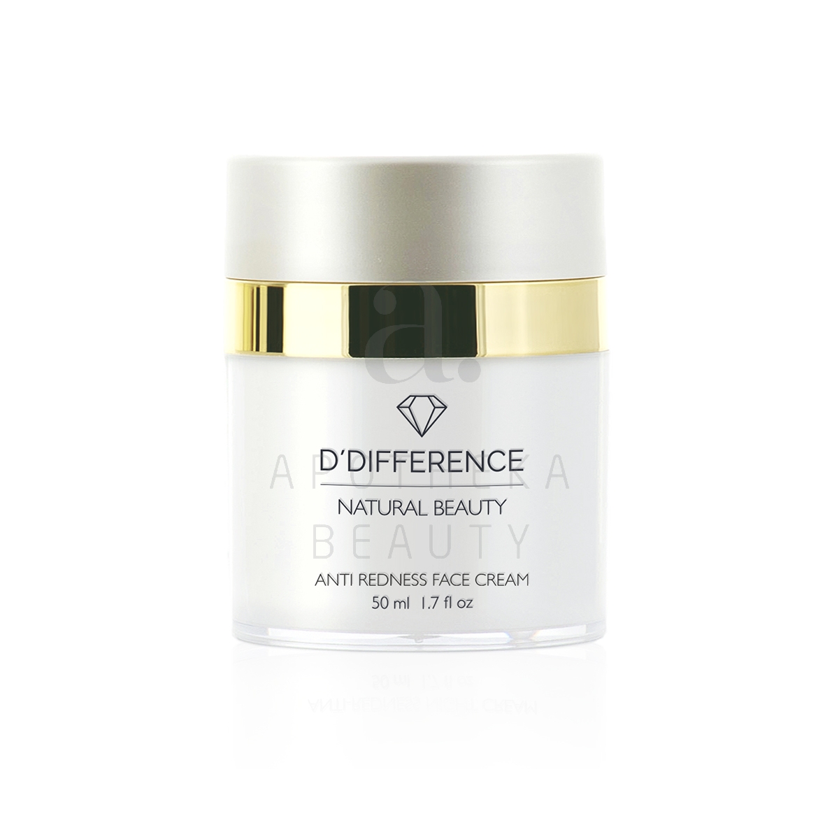 D`DIFFERENCE NATURAL BEAUTY 4D PUNETUSEVASTANE 24H NÄOKREEM 50ML - Tootepilt