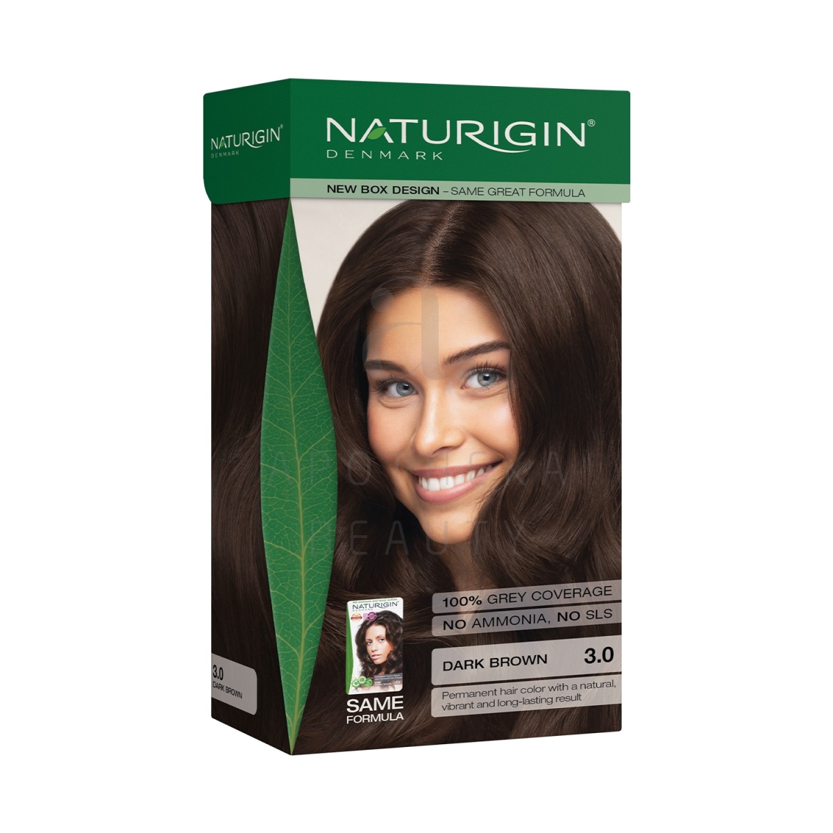 NATURIGIN JUUKSEVÄRV DARK COFFEE BROWN 3,00 - Tootepilt