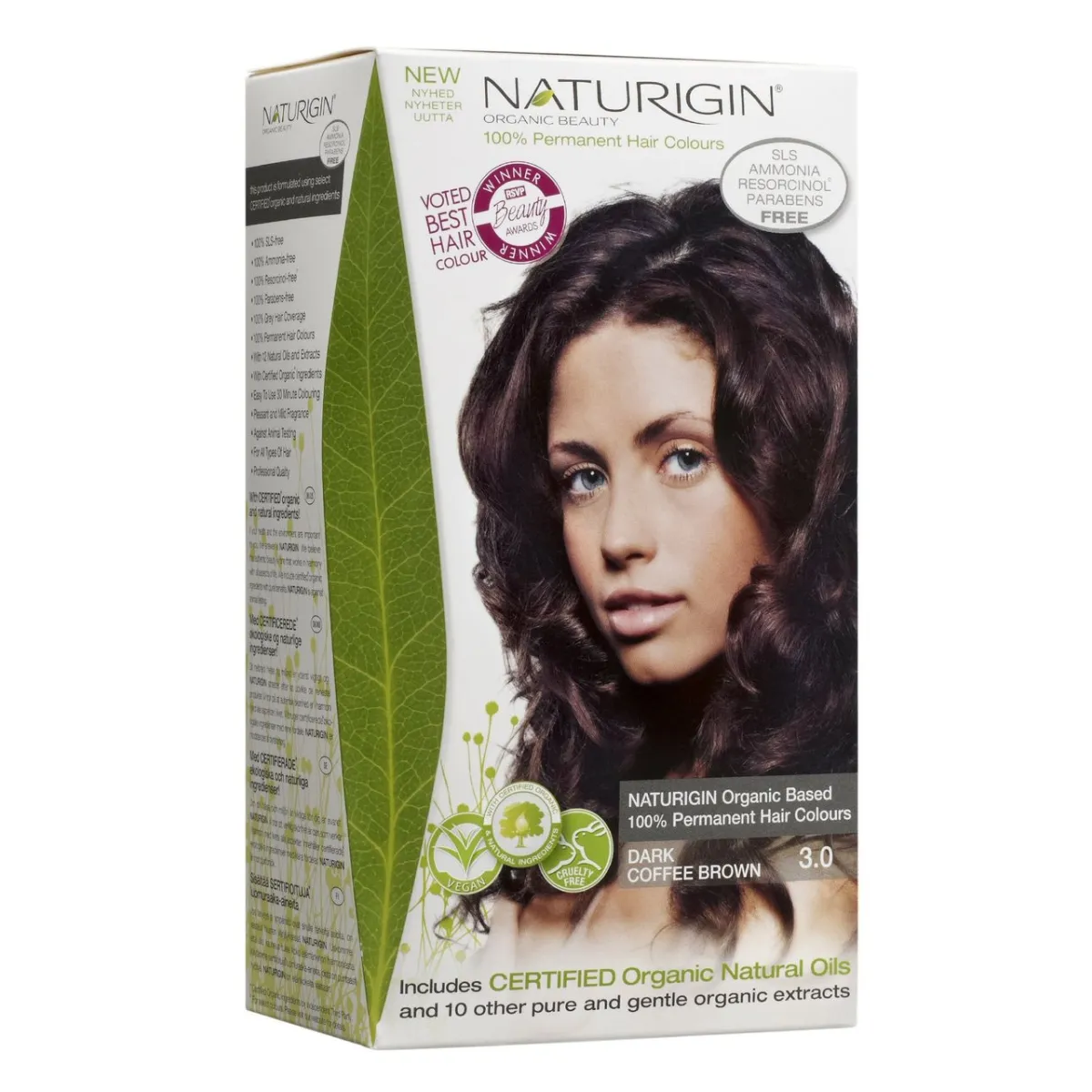 NATURIGIN JUUKSEVÄRV DARK COFFEE BROWN 3,00 - Tootepilt