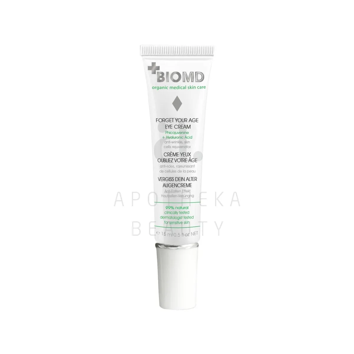 BIOMD FORGET YOUR AGE SILMAKREEM VANANEMISVASTANE 15ML - Tootepilt