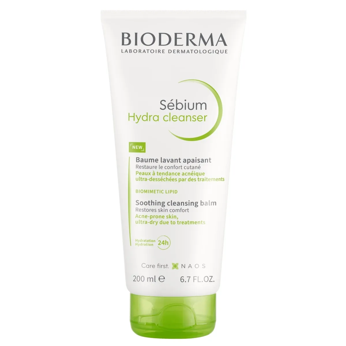 BIODERMA SEBIUM HYDRA PUHASTUSPIIM NÄOLE 200ML - Tootepilt