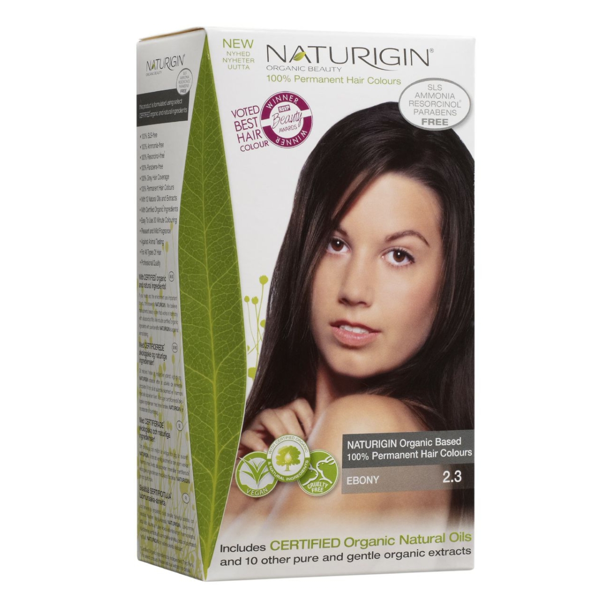 NATURIGIN JUUKSEVÄRV EBONY 2,30 - Tootepilt