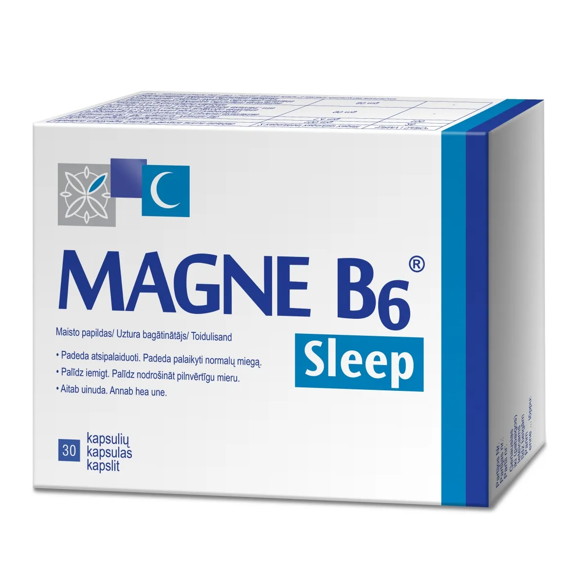 MAGNE B6 SLEEP KAPSLID N30 - Tootepilt