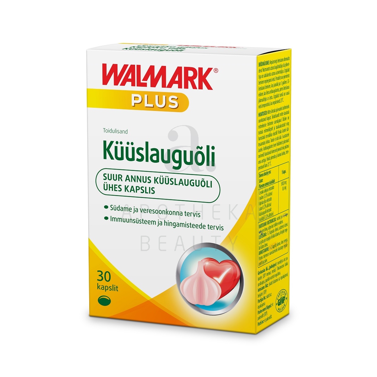 WALMARK KÜÜSLAUGUÕLI KAPSLID N30 - Tootepilt