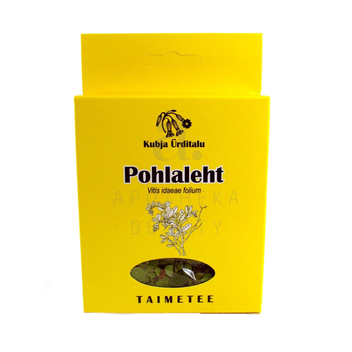 POHLALEHT (VITIS-IDAEAE FOLIA) 20G (KARP) - Tootepilt