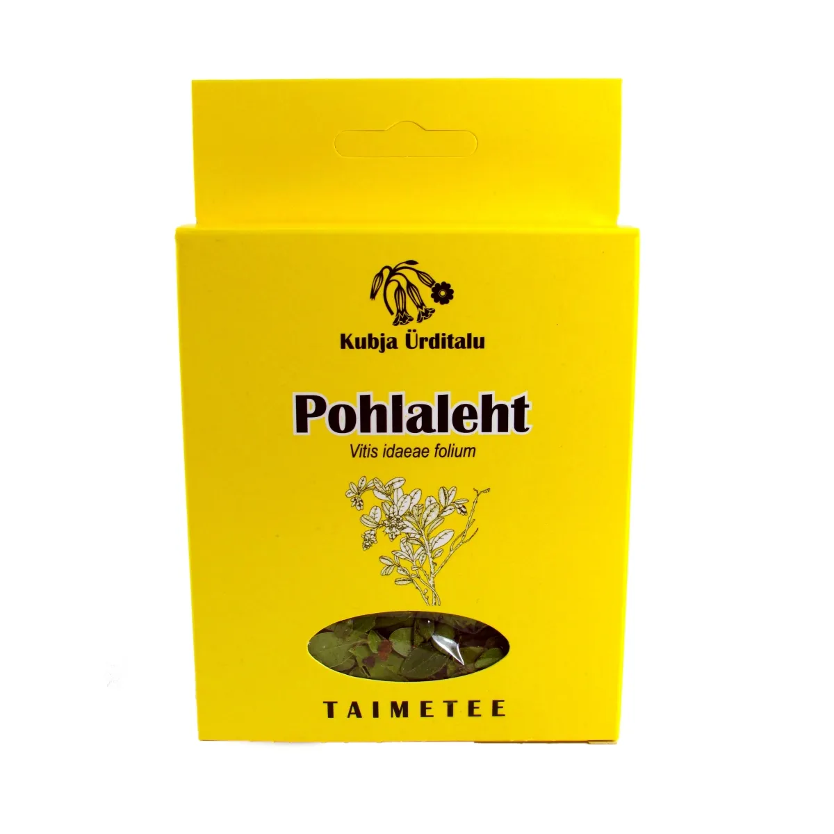 POHLALEHT (VITIS-IDAEAE FOLIA) 20G (KARP) - Tootepilt