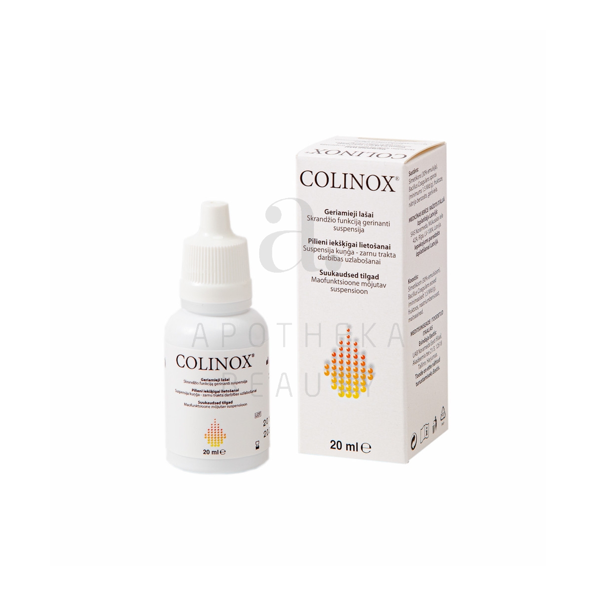 COLINOX SUUKAUDSED TILGAD 20ML - Tootepilt