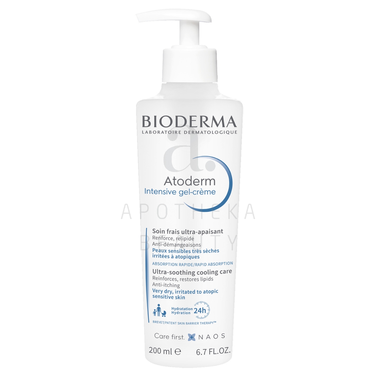 BIODERMA ATODERM GEEL-KREEM INTENSIIVNE 200ML - Tootepilt