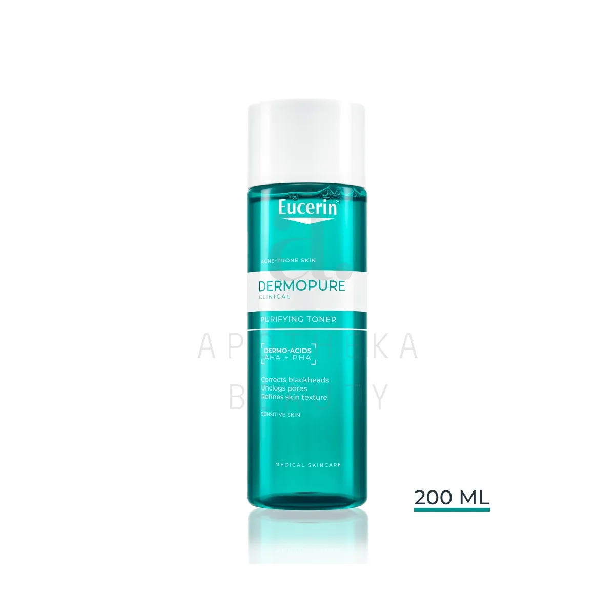 EUCERIN DERMOPURE CLINICAL TOONIK PUHASTAV 200ML - Tootepilt
