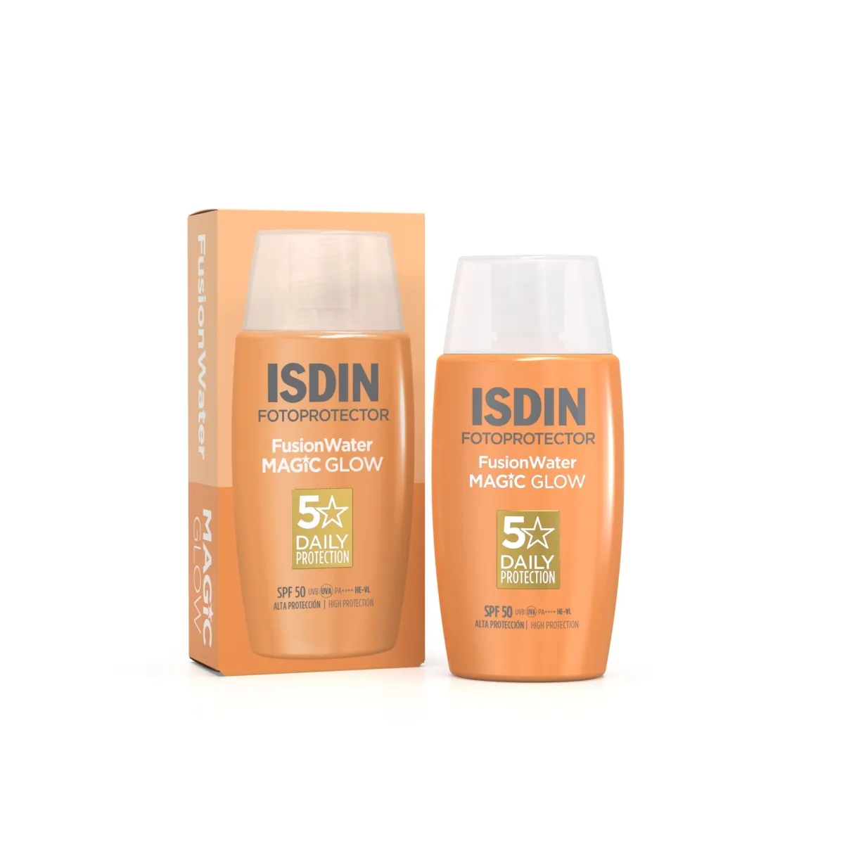 ISDIN SUN PÄIKESEKAITSEEMULSIOON MAGIC GLOW NÄOLE SPF50 50ML - Tootepilt