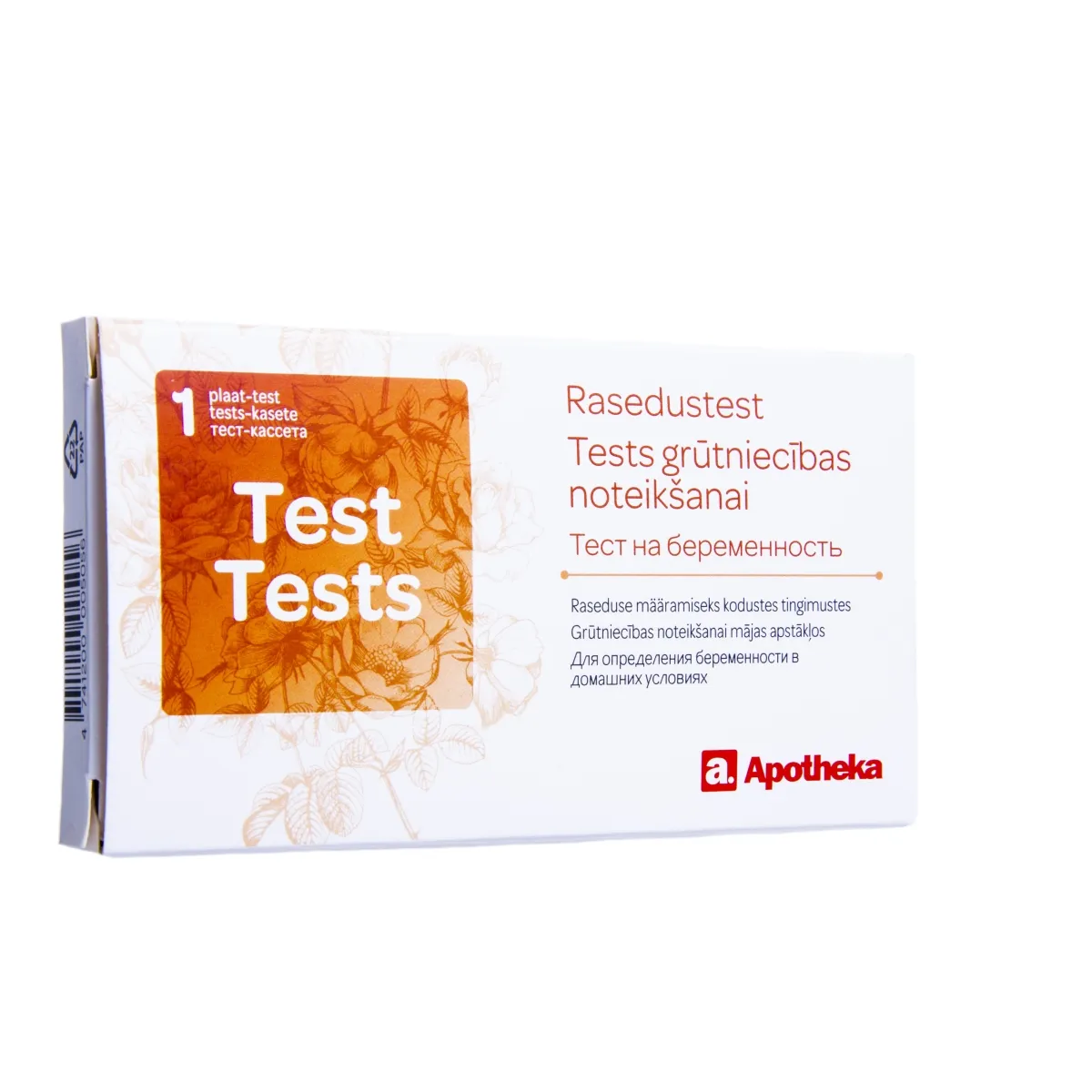 A. RASEDUSTEST (PLAAT) - Tootepilt