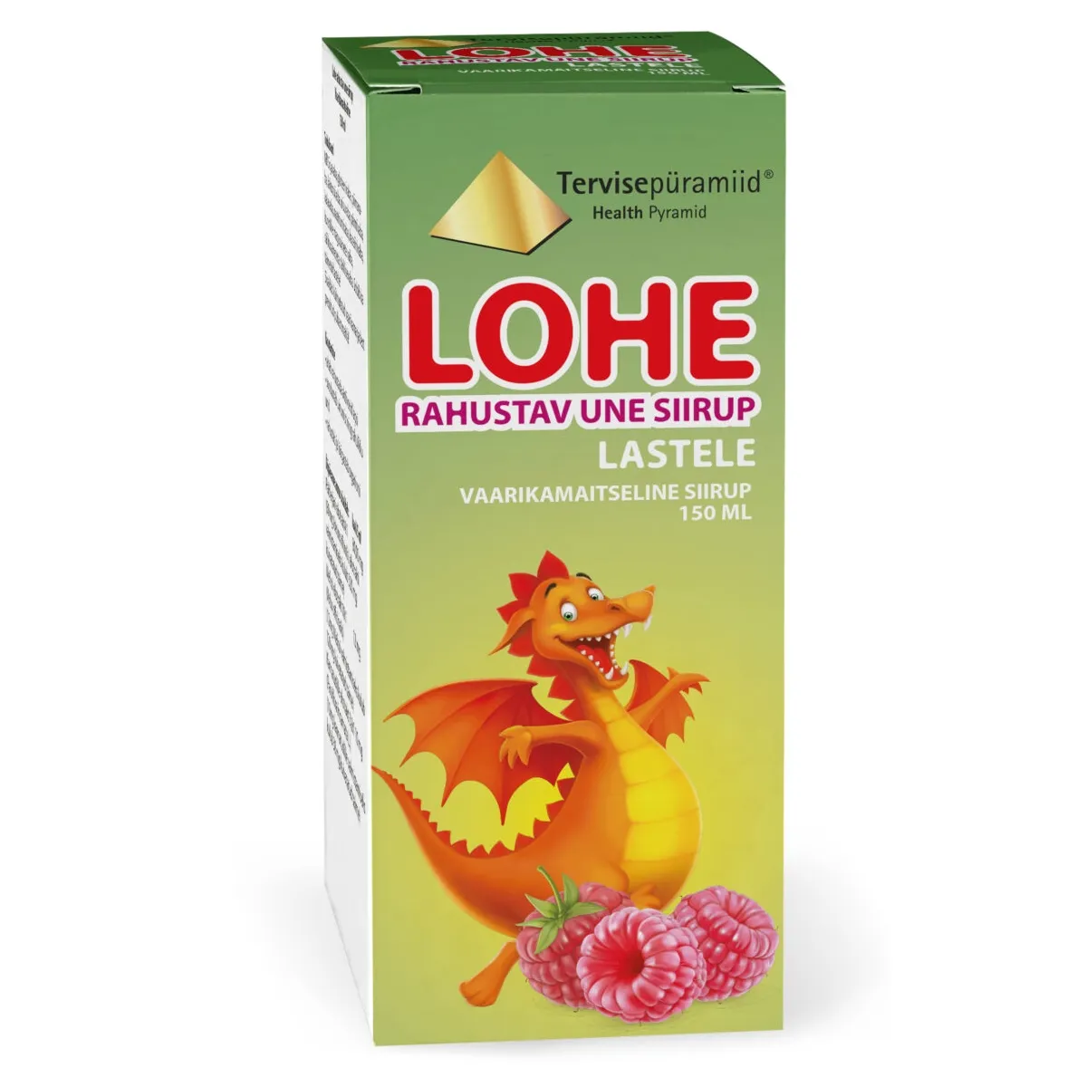 TERVISEPÜRAMIID LOHE RAHUSTAV SIIRUP 150ML - Tootepilt