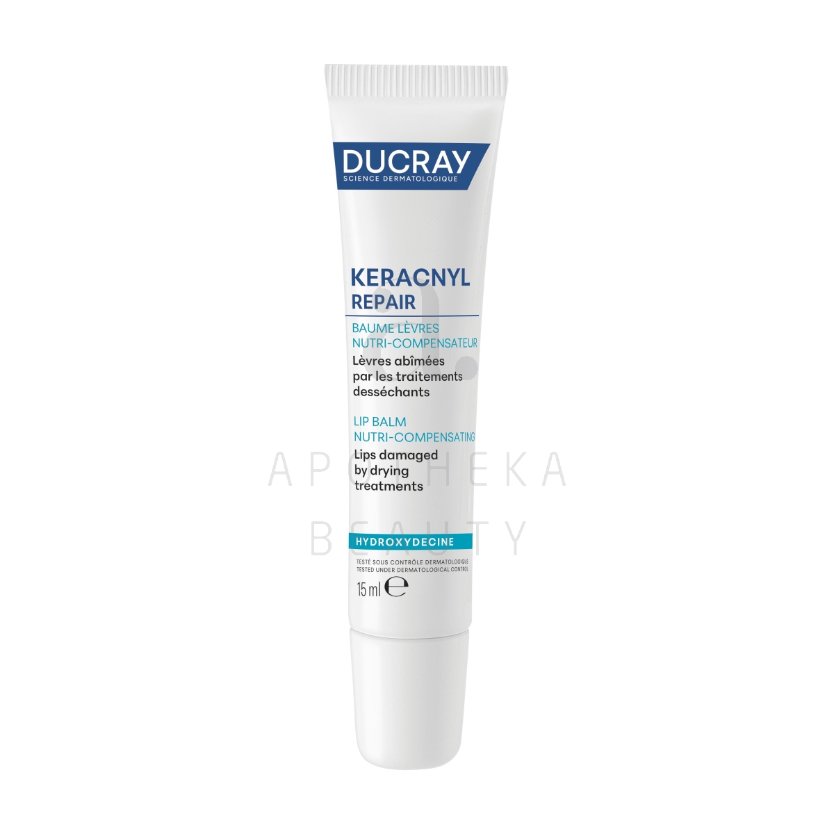 DUCRAY KERACNYL HUULEPALSAM TOITEV 15ML - Tootepilt